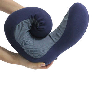 Juego de almohadas de viaje OEM OMD, funda de algodón de terciopelo lavable a máquina, almohada de soporte para el cuello rellena de espuma con tapones para los oídos 3D Eyemask - Product Image 3