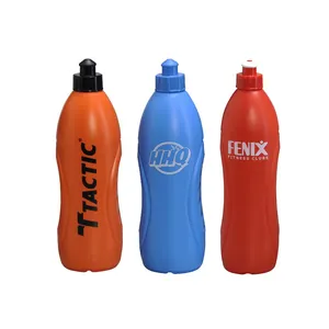 عالية الجودة رخيصة البلاستيك شرب زجاجة رياضية BPA الحرة الذاتي ختم غطاء