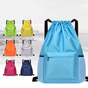 Sac à dos à cordon personnalisable avec logo, grande capacité, pour sport et gym, fournisseur en gros - Product Image 1