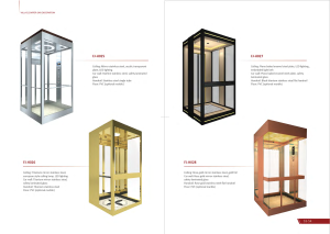 Thang máy quan sát thang nhà chất lượng cao với tấm kính bền cho ngôi nhà hiện đại - Product Image 4