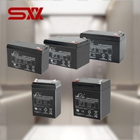 Batterie de stockage DJW12v5ah pour ascenseurs, alimentation sans interruption (ASI), éclairage de secours et systèmes de sécurité