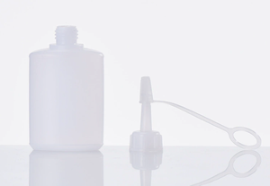 Flacon cylindrique transparent Fleid en PEHD noir avec bouchon à vis pour cadeaux, cosmétiques et artisanat, 10ml, 20ml, 30ml, 50ml, sérigraphié au Guangdong - Product Image 1
