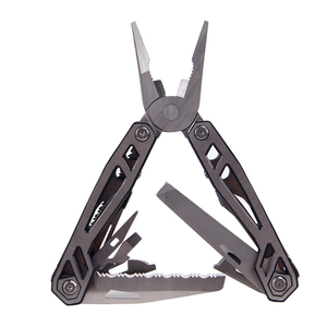 Pince <span class=keywords><strong>multifonction</strong></span> professionnelle en acier inoxydable, <span class=keywords><strong>outil</strong></span> de poche EDC pour le camping, la survie en plein air et les réparations DIY - Product Image 2