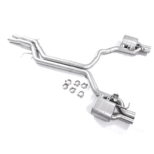Libera <span class=keywords><strong>il</strong></span> ruggito del V8: Scarico Cat-Back con valvola GFC per Audi RS7 C7.5 4.0T (2016-2018), doppio silenziatore, quattro uscite, finitura a specchio - Product Image 4