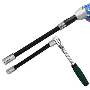 Kunci Soket Fleksibel dengan Batang Ekstensi 1/2" 1/4" 3/8" Drive Ratchet Baja Krom Vanadium - Product Image 3