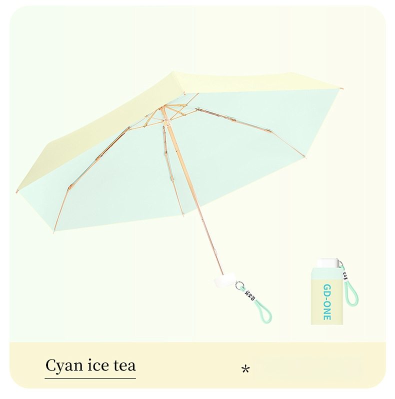 Cyan ice tea