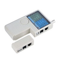 Probador de línea multifunción Cuatro en Uno RJ45, cable de red de línea telefónica RJ11, cable coaxial BNC, buscador de disyuntor etwork