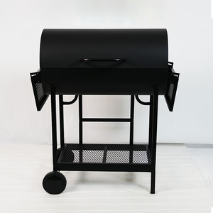 OWNSWING Griglia per Barbecue a Carbone Stile <span class=keywords><strong>Americano</strong></span>, Grande, per Esterni, Campeggio, Giardino, Portatile, con Tavolo Pieghevole - Product Image 4