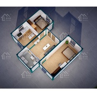 Offre Spéciale conteneur en verre modulaire de luxe moderne maisons préfabriquées de 40 pieds 20 pieds maison conteneur détachable avec verre