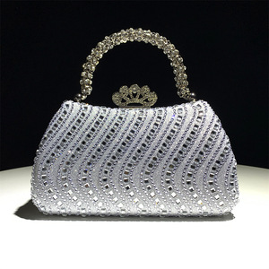2026 Luxury Rhinestone <strong>Clutch</strong> <strong>Bag</strong> <strong>for</strong> Women Evening Party Handbag with Chain Strap Elegant <strong>Wedding</strong> <strong>Clutch</strong> - Product Image 1