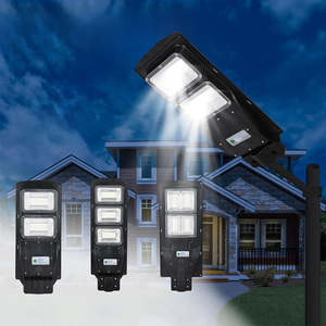 40 Вт IP65 водонепроницаемый Солнечный светодиодный уличный свет с датчиком движения для дорожного шоссе - Product Image 1