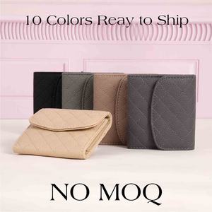 <span class=keywords><strong>Portefeuille</strong></span> multifonctionnel compact en cuir matelassé à 10 couleurs Hongbo, cadeau idéal pour Noël/école, pour billets, espèces, argent - Product Image 3