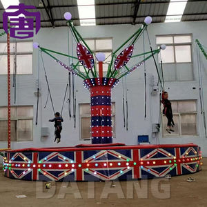 Lumières LED colorées en plastique IP65 pour trampoline rotatif extérieur, parc d'attractions pour enfants, lit avec lumières, utilisation en parc - Product Image 4