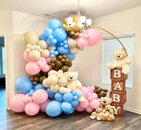 Décorations de boîte de baby shower 2026 pour garçons et filles, ensemble de 4 pièces, blocs en bois grainé avec lettres BABY, livraison directe pour baby shower