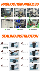 הדפס מבריק מותאם אישית לעמוד שקית אלומיניום נייר אלומיניום שקית ניילון שקיות פלסטיק עם רוכסן - Product Image 5