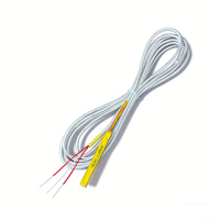 Sensor de Temperatura Industrial de Alta Precisión con Resistencia Térmica de Platino PT100, Sistema de 3 Cables con Sonda Única, IP66