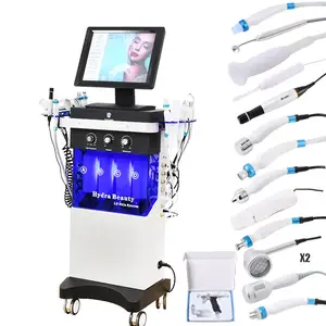 2023 Hàn Quốc 14 trong 1 Hydra oxy máy bay phản lực dermabrasion axit giữ ẩm làm trắng Pro H2O2 Hydro Aqua Máy lột