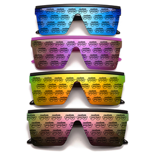 Oversized Shades Sunglasses Men Black <strong>Fashion</strong> Square Sun <strong>Glasses</strong> Mirror Vintage Retro <strong>Glasses</strong> Female Women Lentes De Sol Hombre - Product Image 3