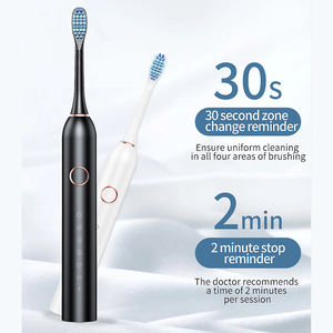 เครื่องแปรงสีฟันไฟฟ้า 6 โหมด แปรงสีฟันไฟฟ้าแบบชาร์จไฟได้พร้อมกล่องเก็บแปรงสีฟันไฟฟ้าสำหรับเดินทาง - Product Image 5
