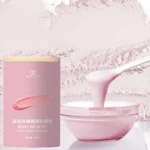 Beauty Face Body SPA cura della pelle Anti invecchiamento etichetta idratina parte privata Vajacial vaginale Spa Hydro polvere Peel Off maschera di gelatina di Rose