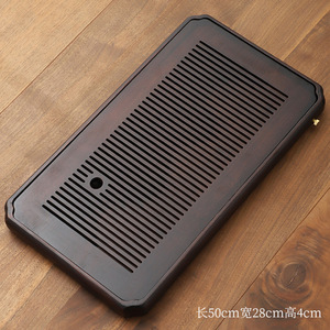 Wholesale <b>bamboo</b> tea trays, household water storage type, simple Chinese style small drainage tea <b>table</b>, water storage tea tray - Product Image 6