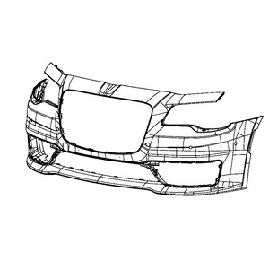 Parachoques Delantero para Chrysler 300C 5RB50TZZAD 2015-2020 Edición Avanzada, Pieza de Repuesto de Plástico - Product Image 3