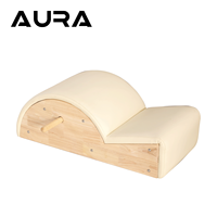 Correcteur AURA en bois d'érable pleine grandeur, réglable et écologique, pour le yoga, le Pilates, l'entraînement classique en studio et la correction de posture - Garantie 3 ans