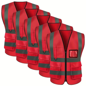 Vêtements de sécurité réfléchissants au prix d'usine, gilet de sécurité pas cher pour les ingénieurs, gilet de sport haute visibilité avec logo personnalisé, gilet de sécurité - Product Image 2