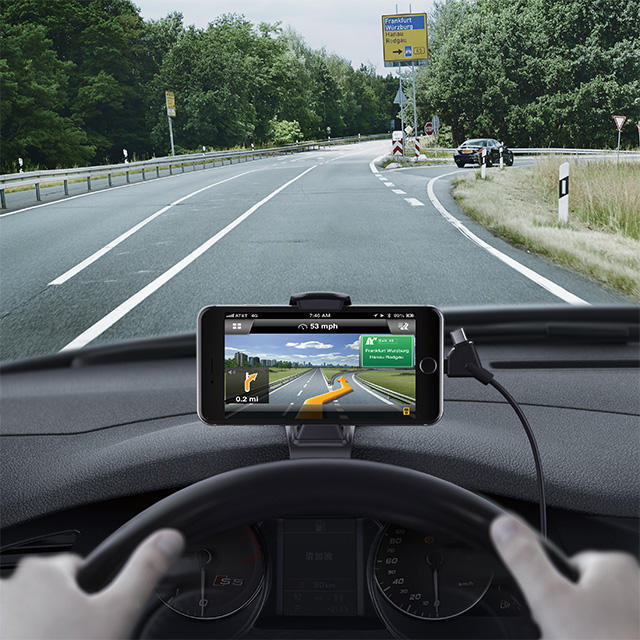 Car Clip Phone Mount Universal Cell Phone Holder for All Smartphones
