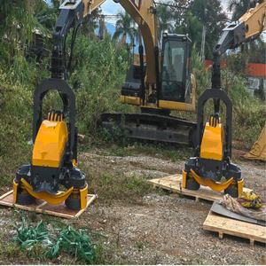 Cabezal de Cosechadora Forestal para Tala de Árboles, Excavadora para Troncos - Product Image 5