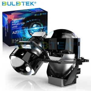 BULBTEKAD31スーパーブライト250W15000ルーメンビルドBiLEDプロジェクターレンズレトロフィットダブルビームLEDプロジェクターヘッドライト車用