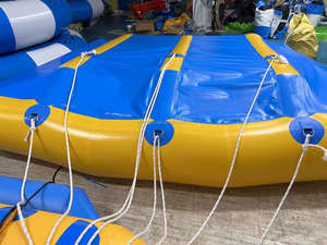 공장 도매 물 견인 튜브 바나나 보트 풍선 플라이 피쉬 만타 레이 판매 - Product Image 6