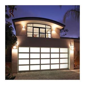 Rising Contemporary Isolé 9x7 16x7 10x10 Métal Prix d'usine unique Sectionnel en acier noir Nouvelle <span class=keywords><strong>porte</strong></span> <span class=keywords><strong>de</strong></span> <span class=keywords><strong>garage</strong></span> électrique pour villas - Product Image 2