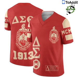 Tùy Chỉnh Sigma Gamma Rho Cổ Điển Sorority Hockey Jersey Sgr Của Phụ Nữ Giản Dị Hy Lạp Trang Phục Với Back & Tay Áo paterns - Product Image 5