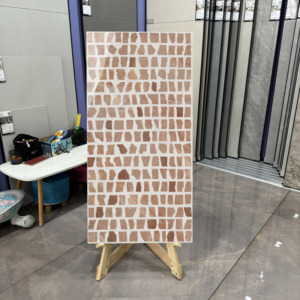 Hiện đại màu nâu khuôn mẫu gạch sang trọng đá gạch nội thất phòng khách tường gạch lát sàn cho phòng tắm và nhà bếp gốm tile6001200 - Product Image 2