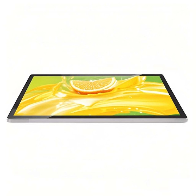 Wall Mounted Touchscreen LED Cabinet Advertising Display Board with SDK Animation Cloud-Based CMS for Digital Video Menu Boards