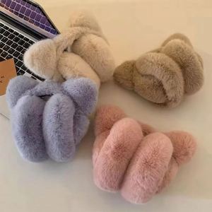 Cache-oreilles chauds et tendance pour l'hiver, protection contre le vent et le froid, en acrylique, pour étudiantes et cyclistes - Product Image 5
