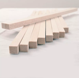Bâtons fins <span class=keywords><strong>en</strong></span> bois de <span class=keywords><strong>Balsa</strong></span> de haute qualité de 500mm pour l'artisanat de modélisme d'<span class=keywords><strong>avion</strong></span> - Product Image 3