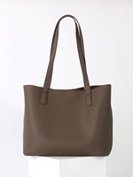 Bolso Tote de Cuero Genuino 2026, Gran Capacidad, para Llevar Bajo el Brazo, Minimalista, Lujoso y Versátil, para Mujer