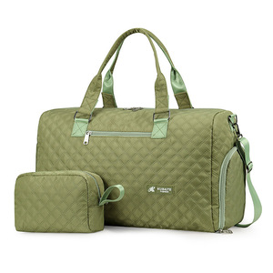 Sac de voyage grande capacité pour femme, personnalisable, multi-poches, pliable, avec fermeture éclair, design ergonomique - Product Image 5