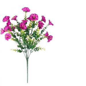 Fleurs artificielles personnalisées avec étiquette, fausses plantes décoratives, tiges simples, bouquets de mariage, fleurs artificielles bon marché - Product Image 5