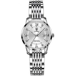 Poedagar 268 Montre à quartz pour femme, mode féminine, étanche, bracelet en acier inoxydable et cuir, pour femme et fille, Montre Femme Reloj - Product Image 5