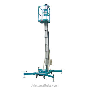 Usine en gros <span class=keywords><strong>Portable</strong></span> haute altitude habitée plate-forme de levage électrique route alliage mât unique ascenseur <span class=keywords><strong>Vertical</strong></span> - Product Image 4