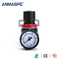Filtre à air AR2000, régulateur de pression avec support et manomètre, régulateur de pression d'air, processeur de source d'air