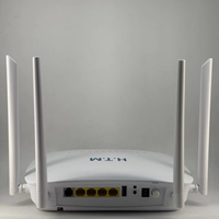 Router ONU Modelo HS8546V2 AX3000 WiFi6 Chip XPON 4GE+2TEL+WIFI2.4/5G SC Fibra Óptica FTTH FTTX