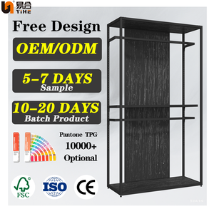 Yihe MJ32 personalizado 120*50*220cm multifuncional plegable <span class=keywords><strong>de</strong></span> acero estante <span class=keywords><strong>de</strong></span> pie tienda <span class=keywords><strong>de</strong></span> <span class=keywords><strong>ropa</strong></span> decoración estantes <span class=keywords><strong>de</strong></span> exhibición - Product Image 3