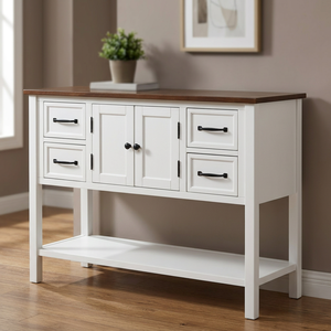 Armarios blancos para niños, muebles franceses - Product Image 4