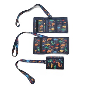 Cartera Infantil Triple con Bloqueo RFID de Nailon con Transferencia Térmica, Diseño de Dibujos Animados, Porta Tarjetas, Regalo Promocional Portátil para Niños y Niñas - Product Image 4