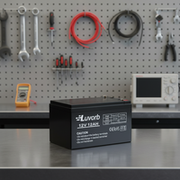 Batteries solaires au plomb-acide scellées VRLA AGM haute performance 12V 10Ah 12Ah 15Ah 20Ah MF pour fauteuils roulants électriques, bateaux, camping-cars et onduleurs (UPS)