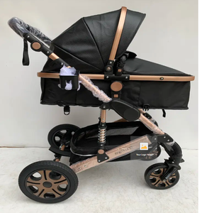 <span class=keywords><strong>Poussette</strong></span> de bébé <span class=keywords><strong>en</strong></span> alliage portable de luxe 4 <span class=keywords><strong>en</strong></span> <span class=keywords><strong>1</strong></span> <span class=keywords><strong>Poussette</strong></span> de landau pliable <span class=keywords><strong>3</strong></span> <span class=keywords><strong>en</strong></span> <span class=keywords><strong>1</strong></span> avec panier de transport multifonctionnel pour les nouveau-nés et les tout-petits - Product Image 2